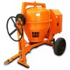 MEZCLADORA DE CONCRETO TIPO TROMPO 11 P3 C/ Motor gasolina 13 HP Doble Piñón